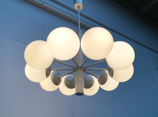 Mid-Century German Space Age Minimalist Chandelier from Kaiser Leuchten, 1960s-UAH-1460106