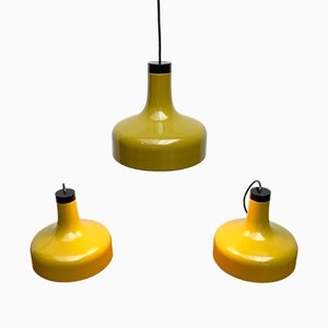 Mid-Century German Space Age Pendant Lamp from Staff Leuchten, 1960s, Set of 3-UAH-1436398