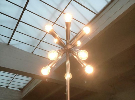 Mid-Century German Space Age Star Floor Lamp, 1960s-UAH-1726196