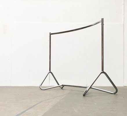 Mid-Century German Space Age Tubular Metal Coat Rack from Bremshey & Co., Solingen-UAH-857976