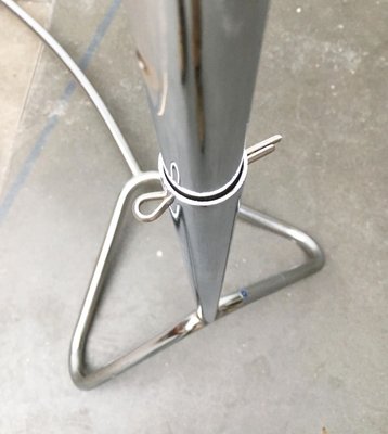 Mid-Century German Space Age Tubular Metal Coat Rack from Bremshey & Co., Solingen-UAH-857976