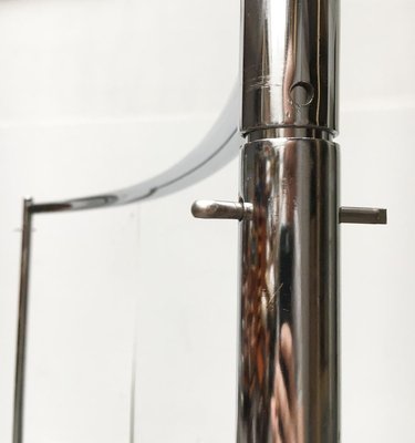 Mid-Century German Space Age Tubular Metal Coat Rack from Bremshey & Co., Solingen-UAH-857976