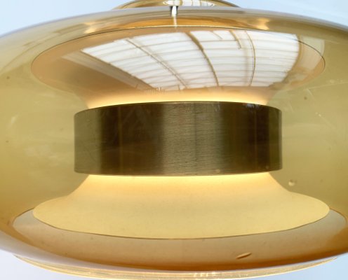 Mid-Century German Space Age Ufo Pendant Lamp from Doria, 1960s-UAH-1306343