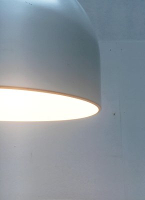 Mid-Century German Space Age White Pendant Lamp from Staff Leuchten-UAH-863942