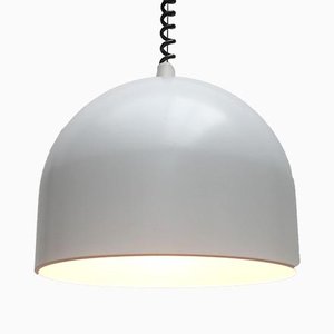 Mid-Century German Space Age White Pendant Lamp from Staff Leuchten-UAH-863942