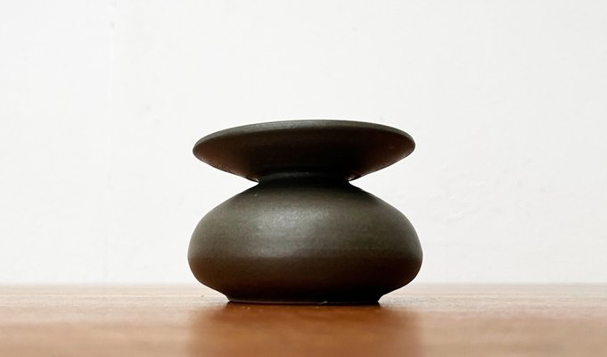 Mid-Century German Studio Pottery Candleholder from Töpferei Häusele, 1960s-UAH-1725128