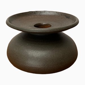 Mid-Century German Studio Pottery Candleholder from Töpferei Häusele, 1960s-UAH-1725128