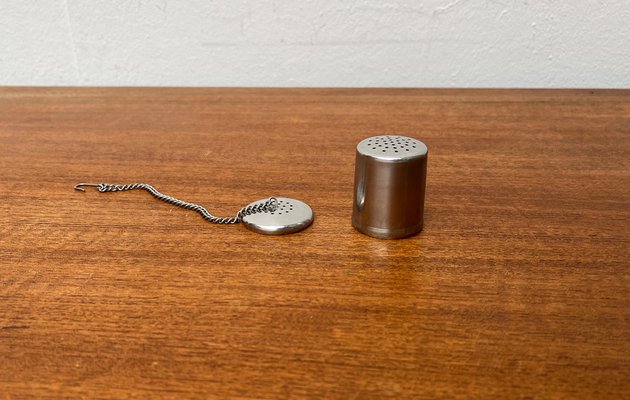 Mid-Century German Tea Strainer Ball by Wilhelm Wagenfeld for WMF, 1960s-UAH-1725184