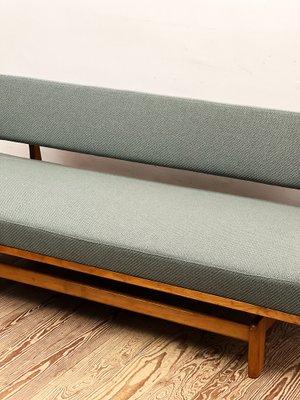 Mid-Century German Three-Seater Sofa in Cherry Wood by Hans Bellmann for Wilkhahn, 1950-DOY-1384000