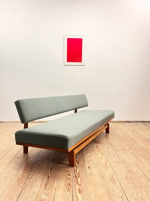 Mid-Century German Three-Seater Sofa in Cherry Wood by Hans Bellmann for Wilkhahn, 1950-DOY-1384000