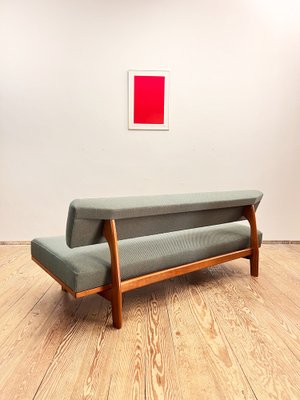 Mid-Century German Three-Seater Sofa in Cherry Wood by Hans Bellmann for Wilkhahn, 1950-DOY-1384000