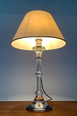 Mid-Century German Tiffany Glass Table Lamp by Ingo Maurer, 1960s-UAH-1299739