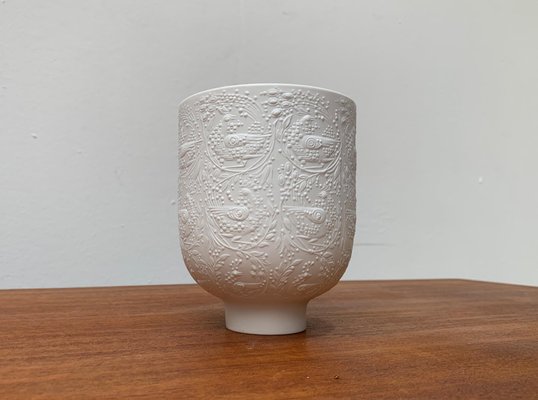 Mid-Century German White Porcelain Candleholder by Bjørn Wiinblad for Rosenthal-UAH-979566