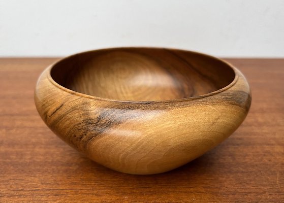 Mid-Century German Wooden Bowls, 1960s, Set of 2-UAH-1796953