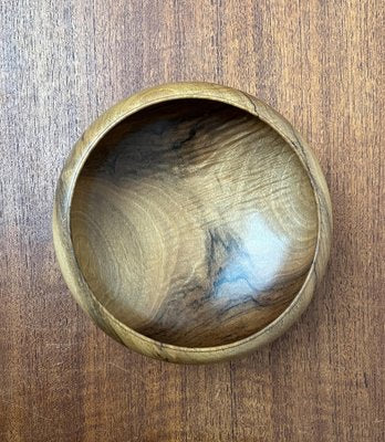 Mid-Century German Wooden Bowls, 1960s, Set of 2-UAH-1796953