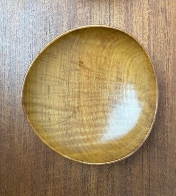 Mid-Century German Wooden Bowls, 1960s, Set of 2-UAH-1796953