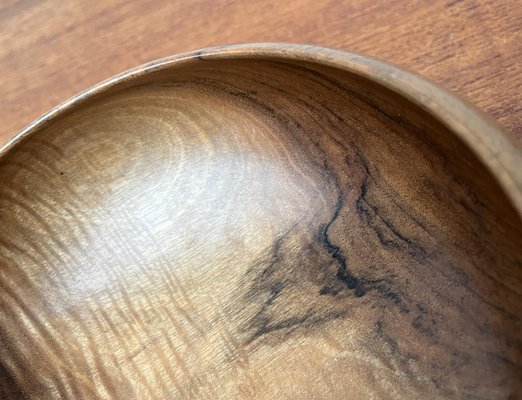 Mid-Century German Wooden Bowls, 1960s, Set of 2-UAH-1796953