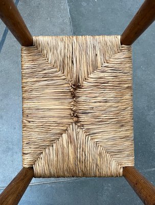 Mid-Century German Wooden Stool, 1960s-UAH-2036089