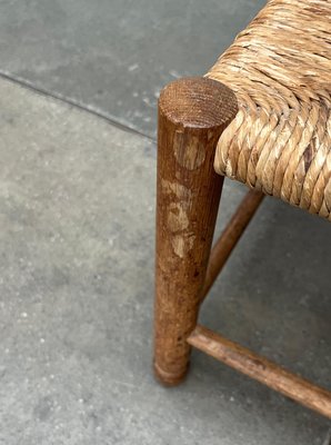 Mid-Century German Wooden Stool, 1960s-UAH-2036089