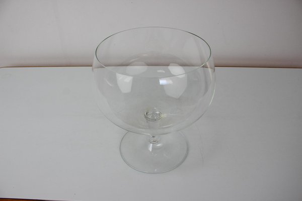 Mid-Century Giant Glass Goblet by F.Chocholaty for Moser, 1960's-TZ-1291250