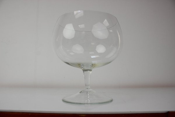 Mid-Century Giant Glass Goblet by F.Chocholaty for Moser, 1960's-TZ-1291250