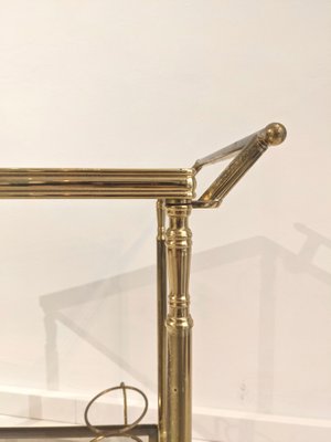 Mid-Century Gilded Brass Trolley-DLN-1088072