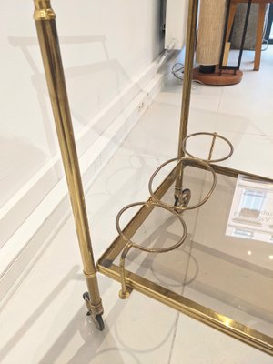 Mid-Century Gilded Brass Trolley-DLN-1088072