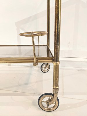 Mid-Century Gilded Brass Trolley-DLN-1088072