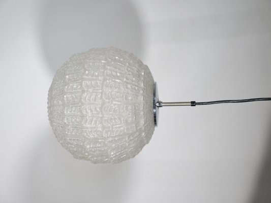 Mid-Century Glass Ball Ceiling Lamp, 1960s-LVS-1257268