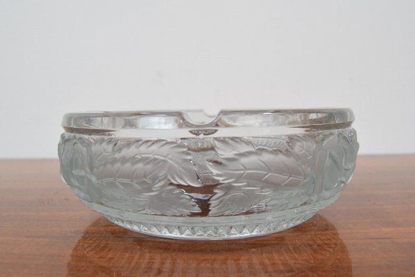 Mid-Century Glass Bohemia Cristal Ashtray, 1950s-TZ-1298732