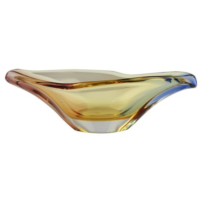 Mid-Century Glass Bowl by Josef Hospodka, 1960s-TZ-946215