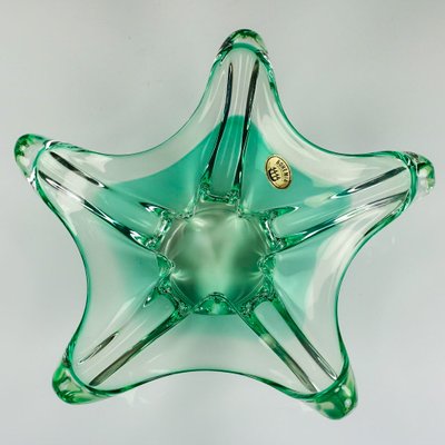 Mid-Century Glass Bowl by Josef Hospodka for Chribska-FUP-1062686