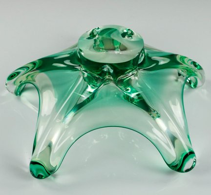 Mid-Century Glass Bowl by Josef Hospodka for Chribska-FUP-1062686