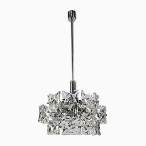 Mid-Century Glass Chandelier from Kinkeldey, 1960s-FUP-658891