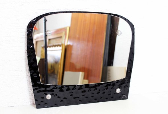 Mid-Century Glass Freeform Mirror-BQF-1807752