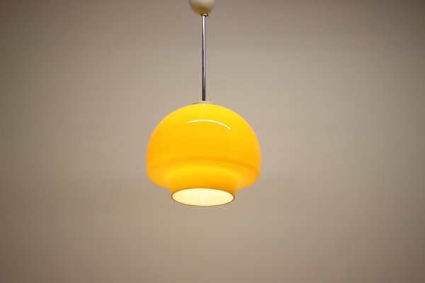 Mid-Century Glass Pendant, 1960's-TZ-1441678