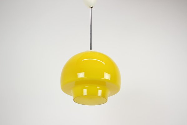 Mid-Century Glass Pendant, 1960's-TZ-1441678