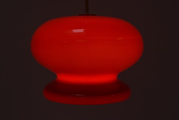 Mid-Century Glass Pendant, 1960s-TZ-1252036