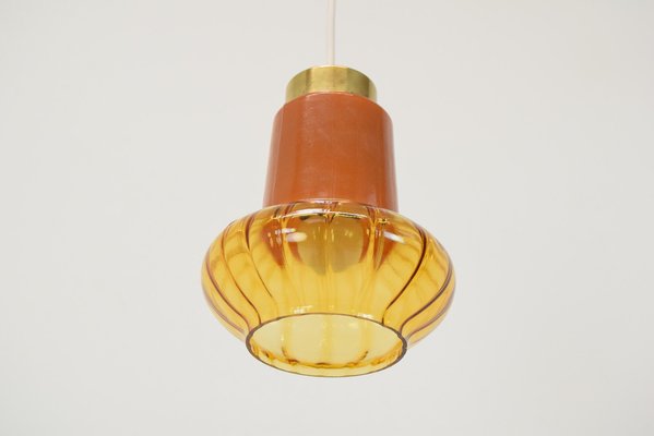 Mid-Century Glass Pendant, 1960s-TZ-1342504