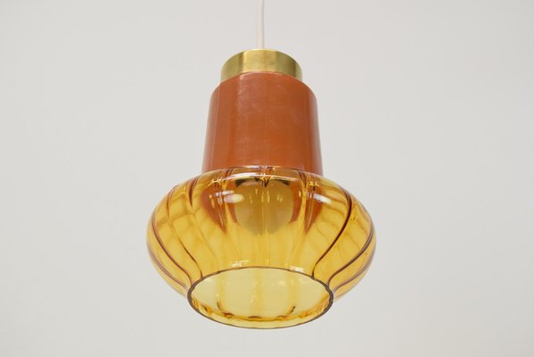 Mid-Century Glass Pendant, 1960s-TZ-1342504