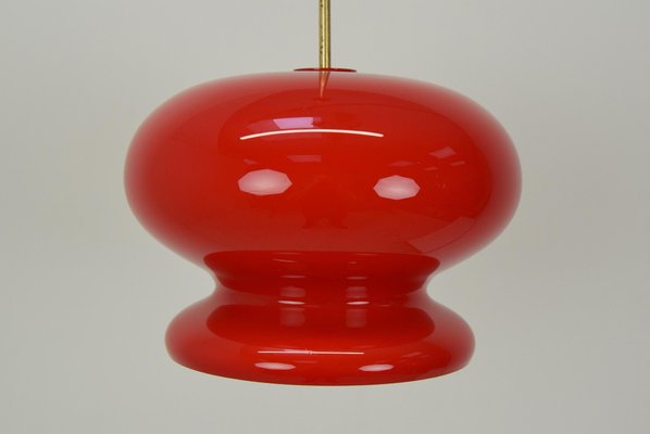 Mid-Century Glass Pendant, 1960s-TZ-1252036