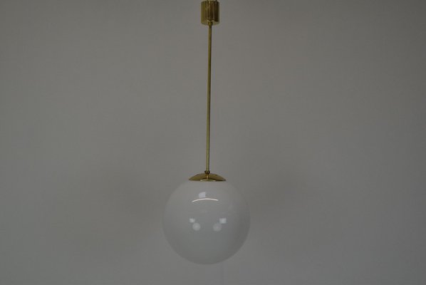 Mid-Century Glass Pendant, 1960s-TZ-1349057