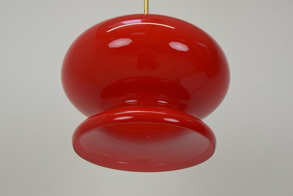 Mid-Century Glass Pendant, 1960s-TZ-1252036