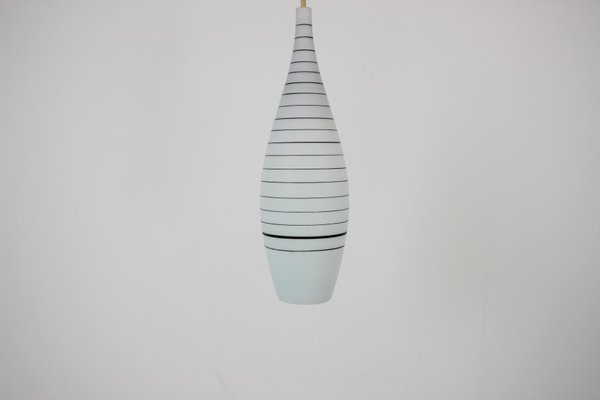 Mid-Century Glass Pendant, 1970s-TZ-1431423