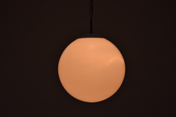 Mid-Century Glass Pendant, 1970s-TZ-803562