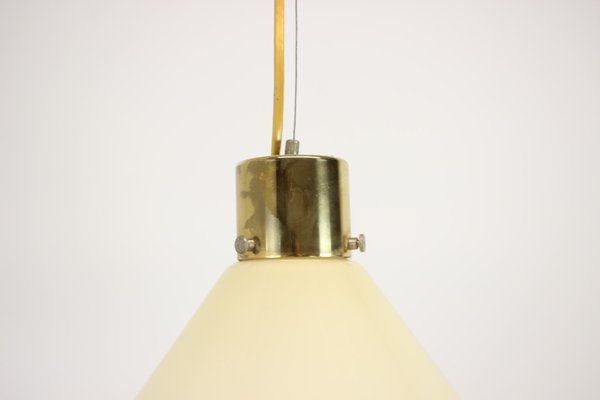 Mid-Century Glass Pendant, 1970s-TZ-1431421