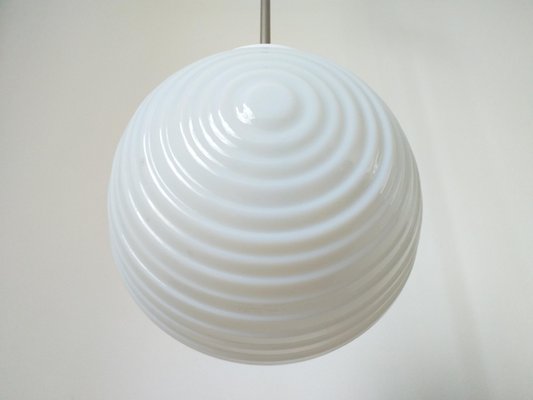 Mid-Century Glass Pendant, 1970s-TZ-807874