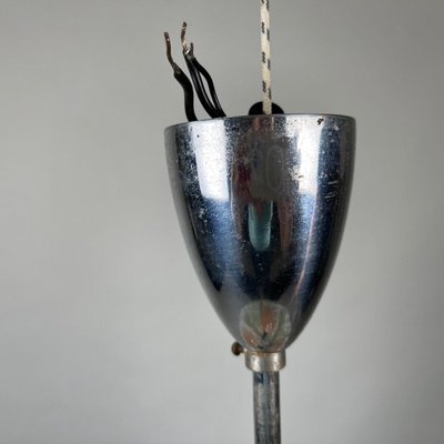 Mid-Century Glass Pendant from Zukov, Czechoslovakia, 1960s-TZ-1028648