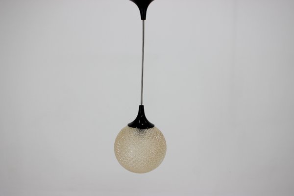 Mid-Century Glass Pendant Lamp, 1960s-TZ-581942