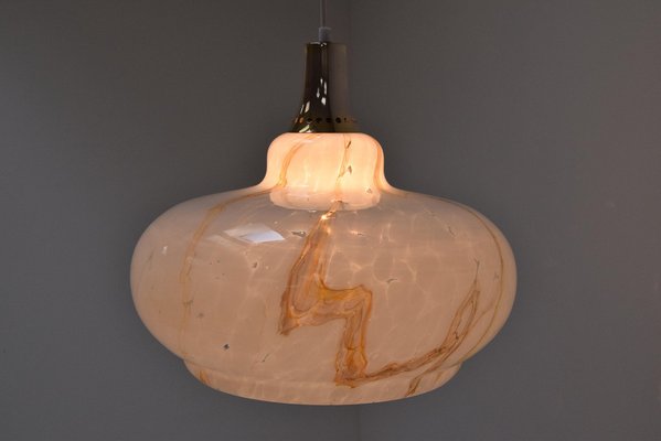 Mid-Century Glass Pendant Lamp, 1960s-TZ-1696503